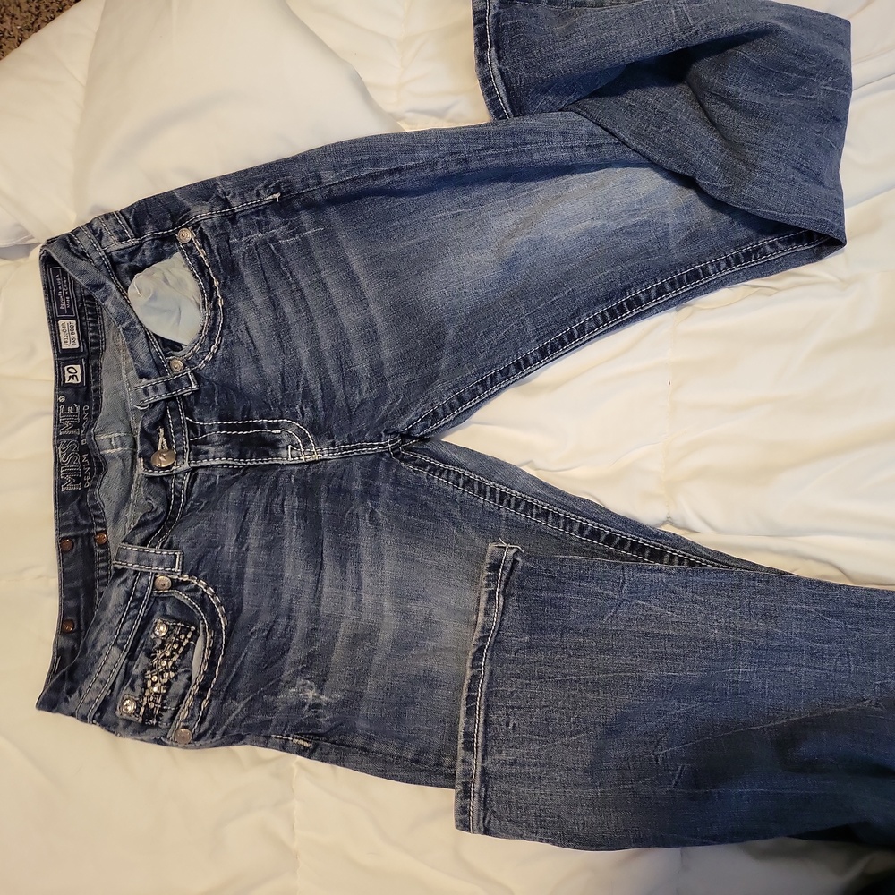 Flared jeans